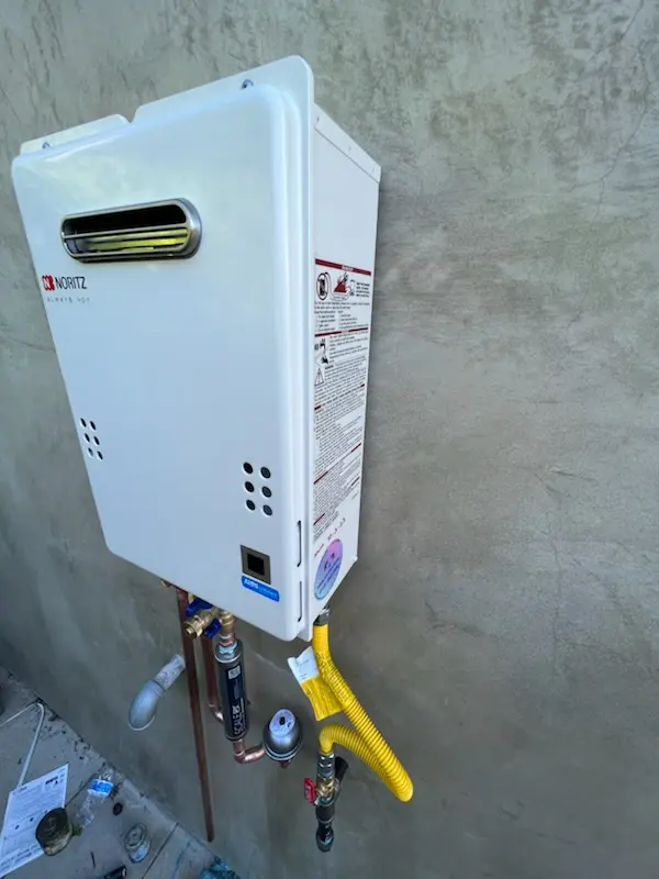 Tankless water heater installation for Edgewood homes